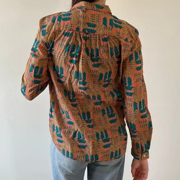 🪴 patterned button up shirt - Picture 3 of 3